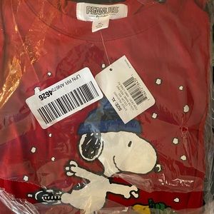 Pajama Gram Peanuts Women’s XL Flannel Pajama Set